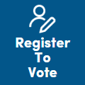 Register to Vote Button - Blue